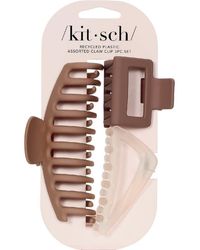 Kitsch - Pack Of 3 Assorted Claw Clips - Lyst