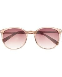 Ted Baker - 53Mm Round Sunglasses - Lyst