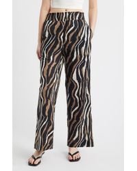 Rails - Brendon Print Wide Leg Pants - Lyst