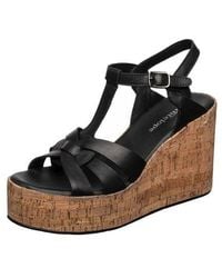 Antelope - Abana T-Strap Platform Wedge Sandal - Lyst