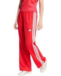 adidas - Performance Wide Leg Track Pants - Lyst