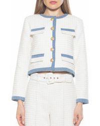 Alexia Admor - Rose Tweed Jacket - Lyst