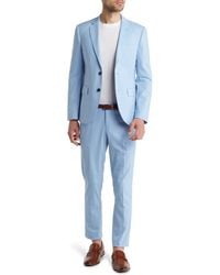 Nordstrom Trim Fit Suit in Natural for Men | Lyst