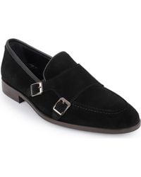 VELLAPAIS - Elmaton Double Monk Strap Leather Loafer - Lyst