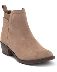 kensie booties leather