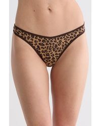 Nordstrom Rack - Assorted 5-Pack Stretch Cotton Thongs - Lyst
