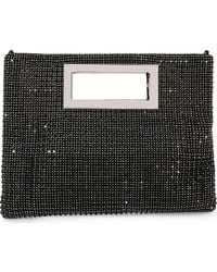 BERNESS - Rhinestone Rectangular Clutch - Lyst