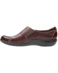 Clarks - Ashland Lane Q Leather Slip-on Loafer - Lyst