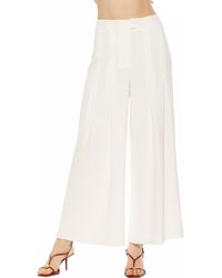 Alexia Admor - Ilya High Waist Pleated Wide Leg Pants - Lyst