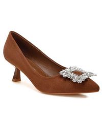 LONDON RAG - Peyton Pointed Toe Pump - Lyst