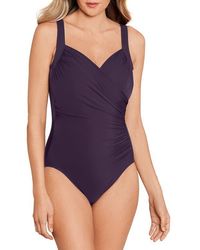 Miraclesuit - Solid Sanibel Dd-Cup One-Piece Swimsuit - Lyst