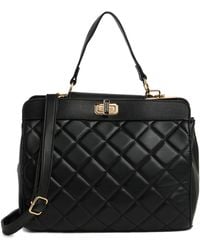 Badgley Mischka - Diamond Quilted Tote Bag - Lyst