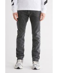 Off-White c/o Virgil Abloh - Diagonal Pocket Slim Fit Jeans - Lyst