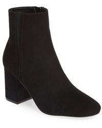 halogen abbi block heel bootie