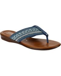 Italian Shoemakers - Zali Slide Sandal - Lyst
