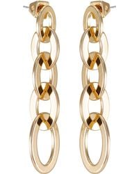 Vince Camuto - Clearly Disco Link Drop Earrings - Lyst