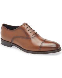 To Boot Men\'s Tan/Brown Leather Frankie Cap Toe Oxford (Men size 12 H18N4 To Boot New York Mens Size 10.5 Tobacco Brown Leather Cap  main image 2