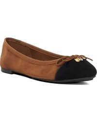 Dune - Harpington Cap Toe Ballet Flat - Lyst