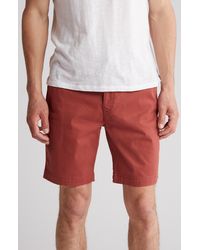 Lucky Brand - Stretch Cotton Sateen Chino Shorts - Lyst
