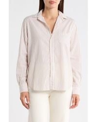 Frank & Eileen - Eileen Relaxed Fit Stripe Button-Up Shirt - Lyst