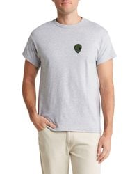 Retrofit - Alien Head Cotton Graphic T-shirt - Lyst