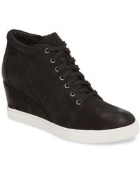 caslon aiden wedge sneaker black