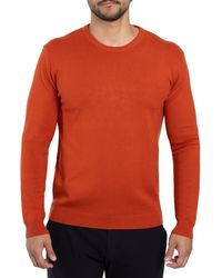 Xray Jeans - Crewneck Knit Viscose-Blend Sweater - Lyst