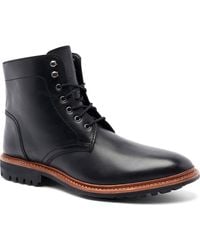 Anthony Veer - Lincoln Lug Sole Leather Boots - Lyst