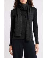 Eileen Fisher - Shimmer Merino Wool Blend Scarf - Lyst