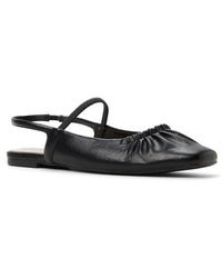ALDO - Alyssah Ruched Slingback Flat - Lyst