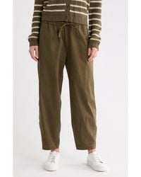 Splendid - Pull-On Barrel Leg Woven Pants - Lyst