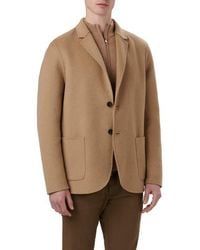 Bugatchi - Wool Blend Double Button Blazer - Lyst