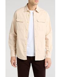 Denim and Flower - Twill Shacket - Lyst