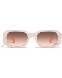 Quay - Hyped Up 53Mm Gradient Square Sunglasses - Lyst