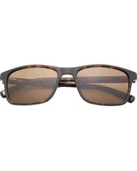 Ted Baker - 57Mm Full Rim Rectangle Polaized Sunglasses - Lyst