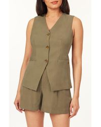 Scotch & Soda - Washed Longline Vest - Lyst
