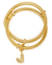 Saachi - Bubble Charm Initial Bracelet - Lyst