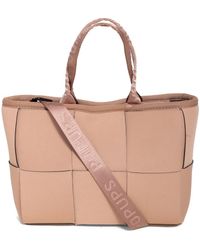 Pop Ups Brand - Water Resistant Woven Neoprene Mini Tote Bag - Lyst