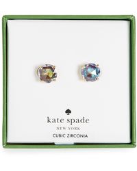 Kate Spade - Boxed Round Stud Earrings - Lyst