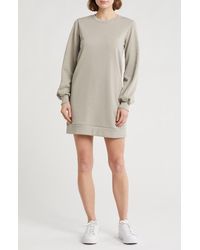 Tart Collections - Cece Long Sleeve Sweatshirt Dress - Lyst