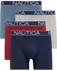 Nautica - 4-pack Micro Boxer Briefs - Lyst