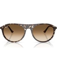 Ray-Ban - 56Mm Polarized Gradient Pilot Sunglasses - Lyst