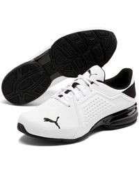 puma viz runner graphic green