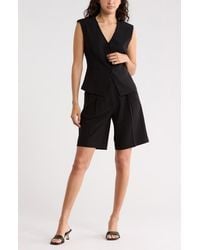 Leith - Brooklyn Pleat Front Bermuda Shorts - Lyst