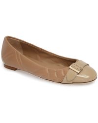 Burberry Quilted Ballerina Flat - Multicolour
