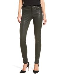 AG Jeans - The Legging Super Skinny Leather Pants - Lyst