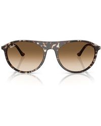 Ray-Ban - 56Mm Polarized Gradient Pilot Sunglasses - Lyst