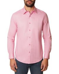 Robert Graham - Westley Long Sleeve Cotton Shirt - Lyst