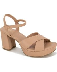 Kenneth Cole - Reeva Platform Sandal - Lyst