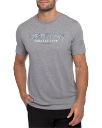 Travis Mathew - Turquoise Sea Graphic T-shirt - Lyst